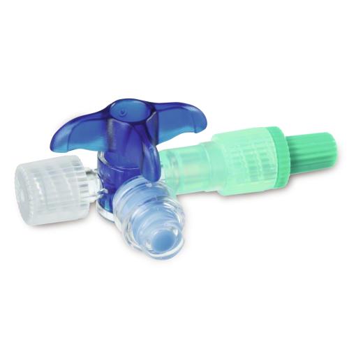 Inhalationsventil, Medizinisches Ventil, Atemventil, Nasen-/Lungenverbinder, Transparentes Blau