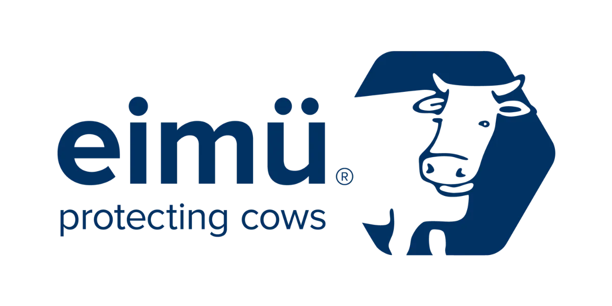 logo, emü, kuh, blau, schutz