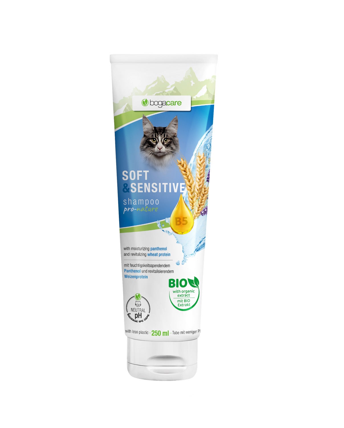bogacare Shampoo Soft + Sensitive für Katzen